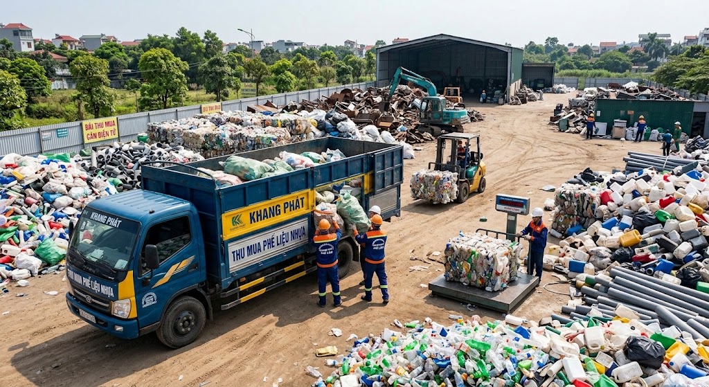 Giá Thu Mua Phế Liệu Nhựa Tại Ba Đình Giá Cao - Khang Phát