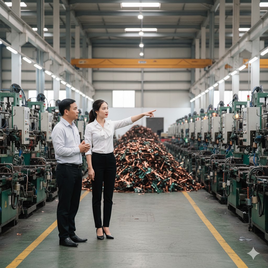 Thu mua phế liệu đồng giá cao tại Cửa Nam