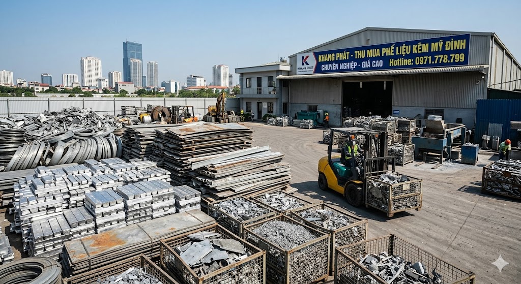 Thu Mua Phế Liệu Kẽm Tại Mỹ Đình Giá Cao #1 | Khang Phát