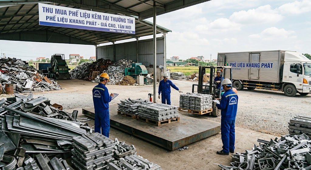 Thu Mua Phế Liệu Kẽm Tại Thường Tín Giá Cao #1 | Khang Phát