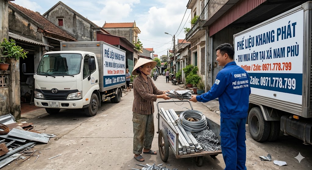 Thu Mua Phế Liệu Kẽm Tại Xã Nam Phù Giá Cao #1 | Khang Phát