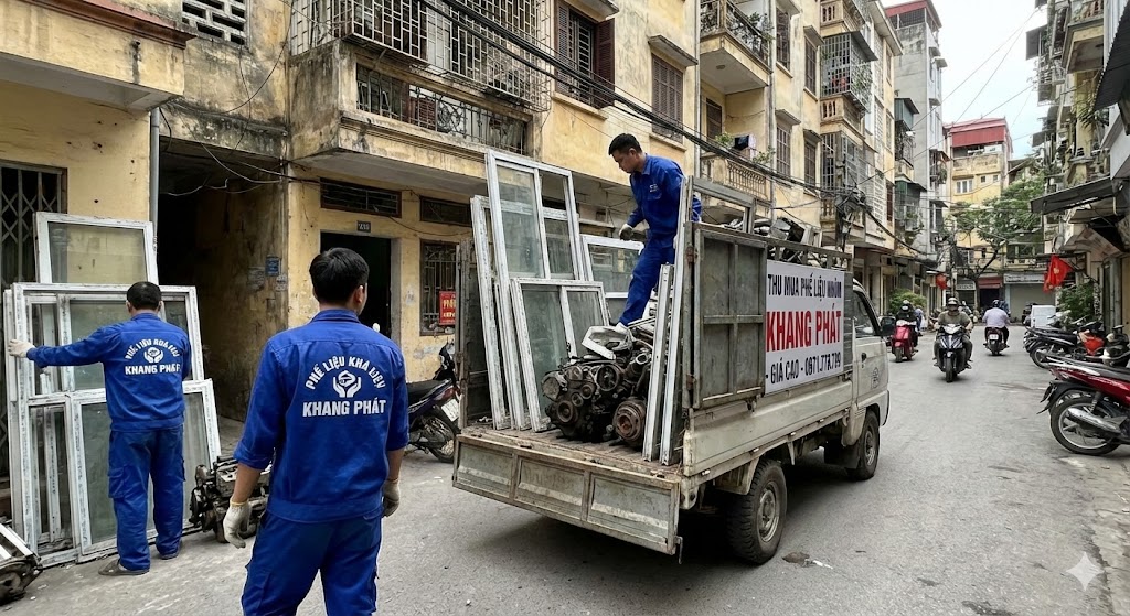 Thu Mua Phế Liệu Nhôm Tại Hai Bà Trưng Giá Cao – Phế Liệu Khang Phát (Có Mặt Sau 15 Phút)