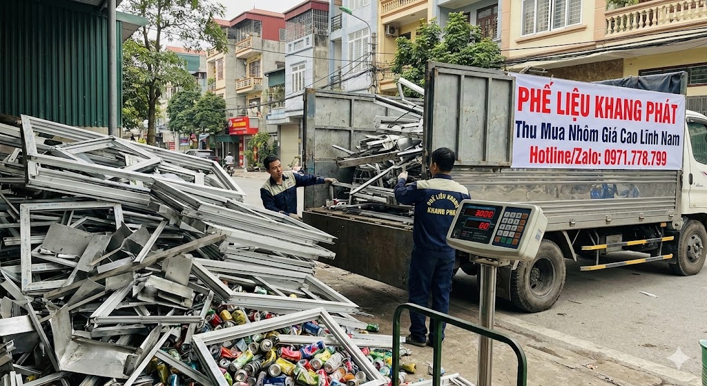 Thu Mua Phế Liệu Nhôm Tại Lĩnh Nam Giá Cao - Phế Liệu Khang Phát