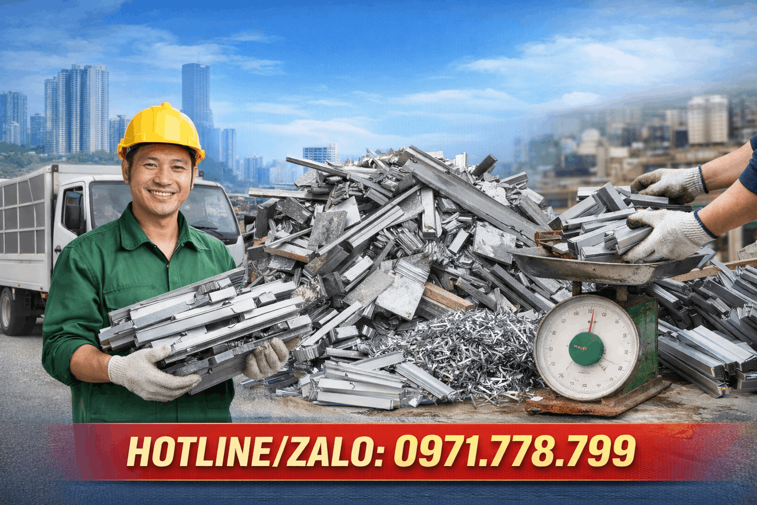 Thu Mua Phế Liệu Nhôm Tại Yên Sở | Giá Cao – Nhanh | Khang Phát