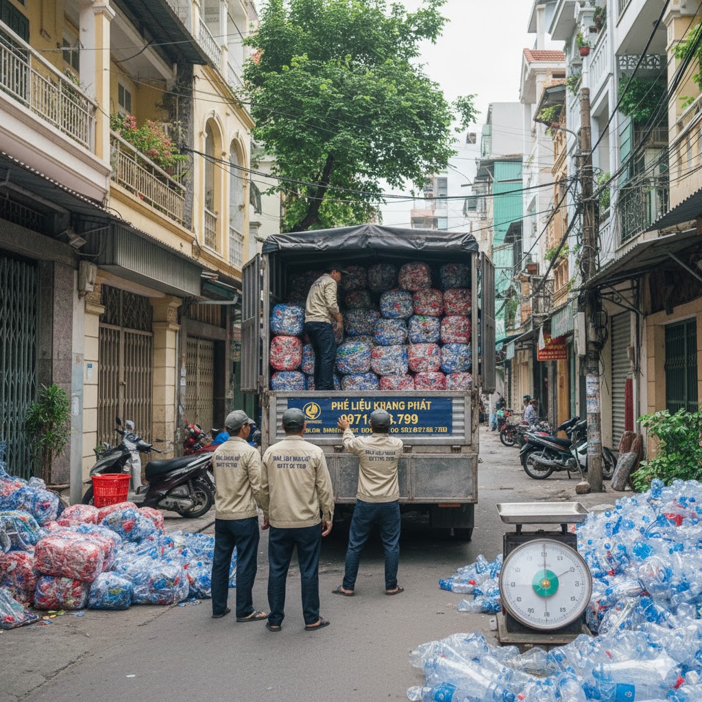 Thu Mua Phế Liệu Nhựa Tại Đống Đa Giá Cao - Phế Liệu Khang Phát