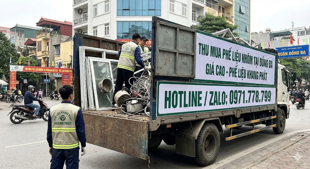 Thu Mua Phế Liệu Nhôm Tại Đống Đa Giá Cao – Dịch Vụ Nhanh Gọn Cùng Phế Liệu Khang Phát