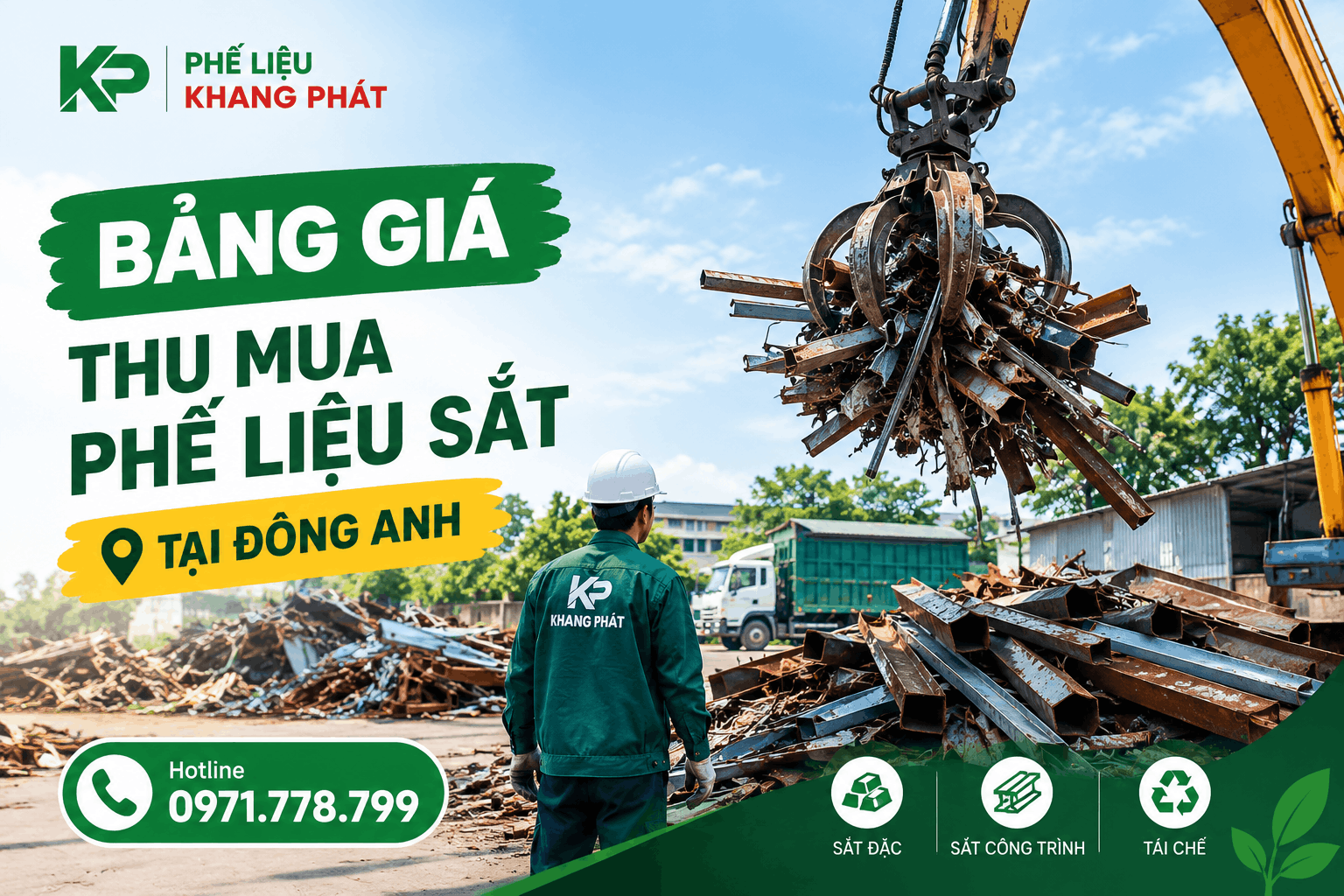 Bảng Giá Thu Mua Phế Liệu Sắt Tại Đông Anh Mới Nhất – Cách Tính Giá Thực Tế