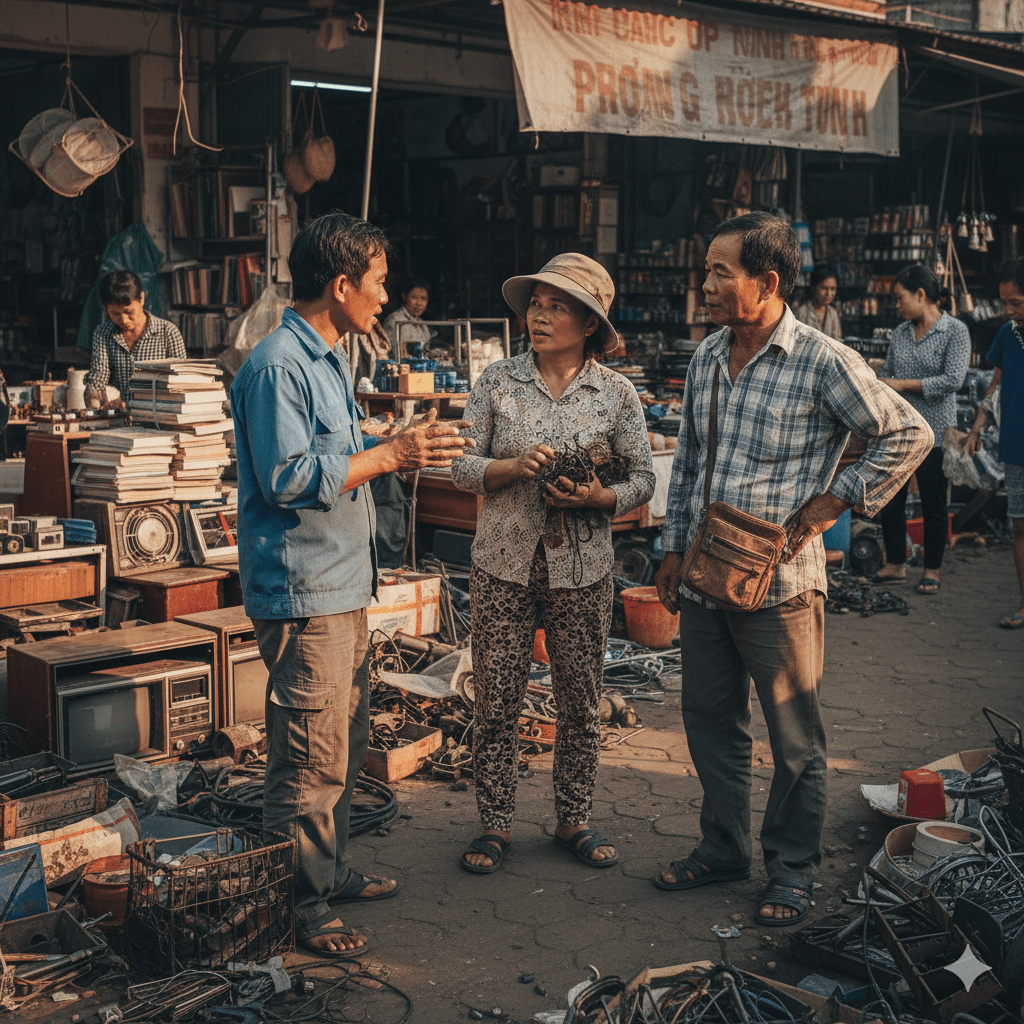 Thu mua phế liệu đồng giá cao tại Vĩnh Tuy