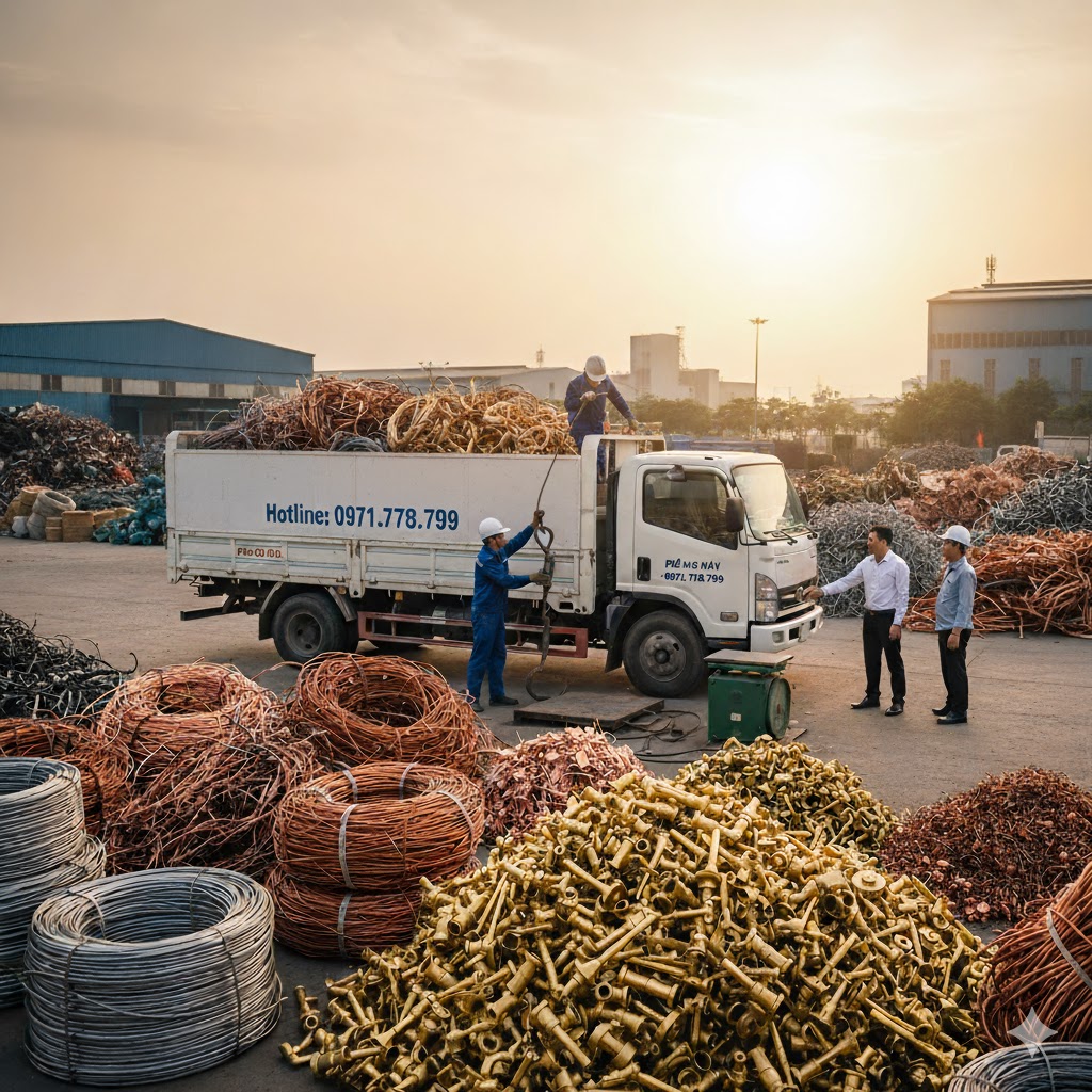 Thu Mua Phế Liệu Đồng Giá Cao tại Lĩnh Nam | Khang Phát