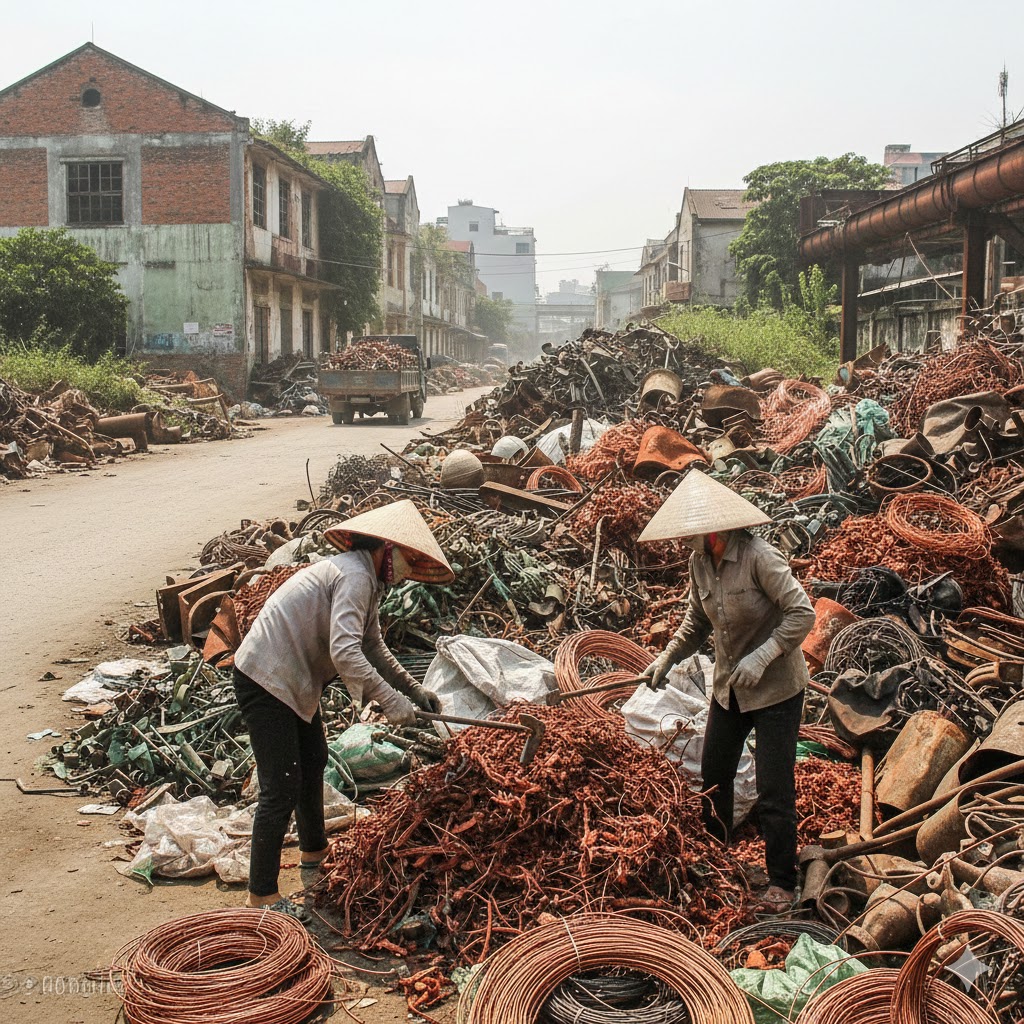 Thu Mua Phế Liệu Đồng Tại Cầu Giấy Giá Cao Nhất Thị Trường – Thu Gom Tận Nơi 24/7