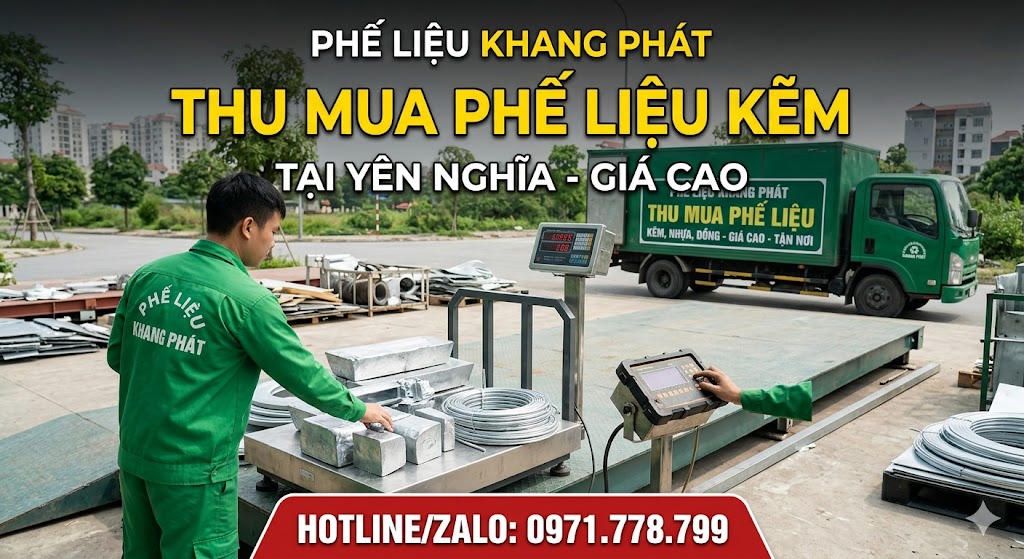Thu Mua Phế Liệu Kẽm Tại Yên Nghĩa Giá Cao #1 | Khang Phát