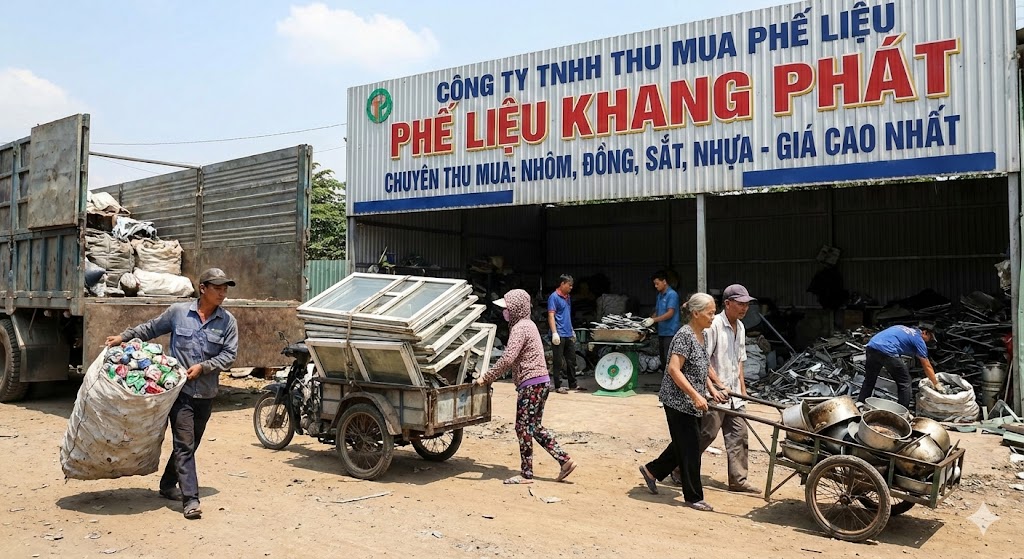 Thu mua phế liệu nhôm tại Bạch Mai giá cao - Uy tín chất lượng