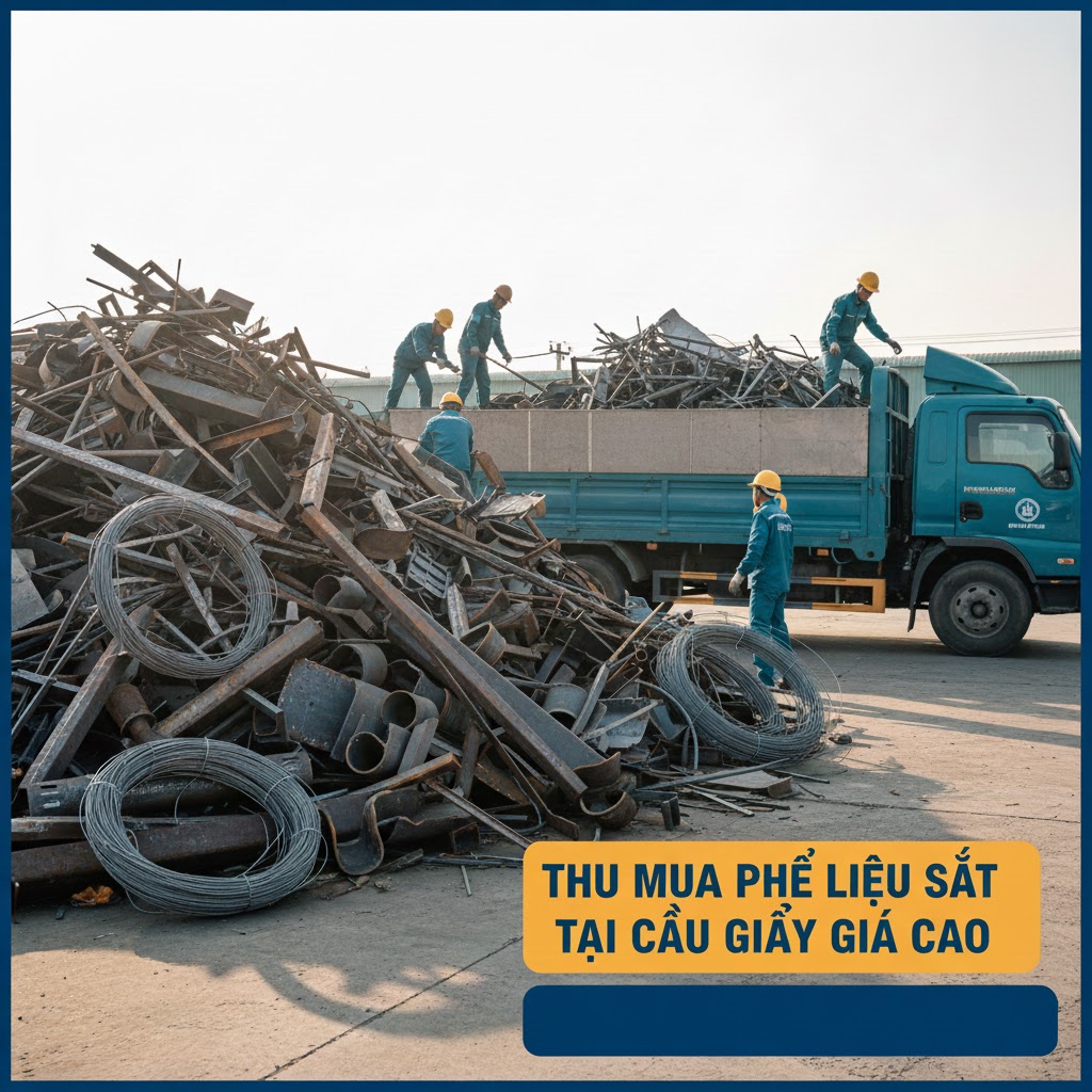 Thu Mua Phế Liệu Sắt Tại Cầu Giấy Giá Cao: Cập Nhật Bảng Giá Mới Nhất