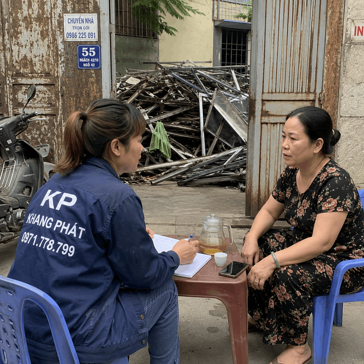Thu Mua Xác Nhà Thép Tiền Chế Tại Hồng Hà | Phá Dỡ, Dọn Gọn