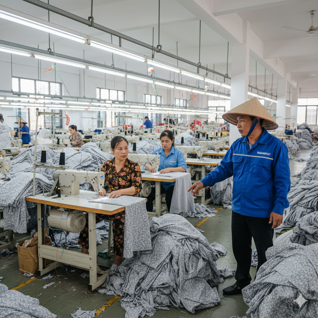 Ứng dụng phế liệu vải trong ngành may mặc