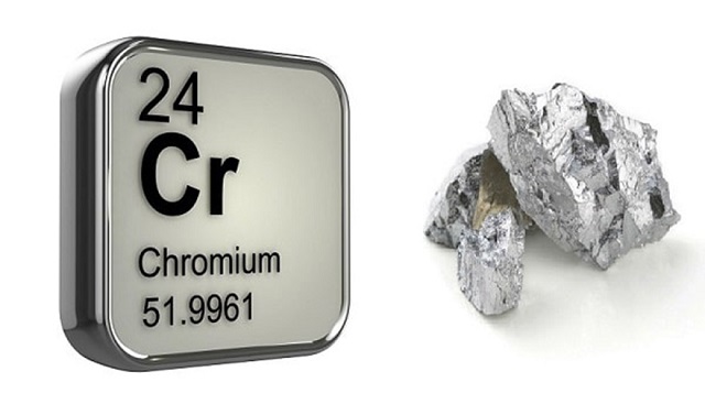 Crom là kim loại cứng nhất trên thế giới